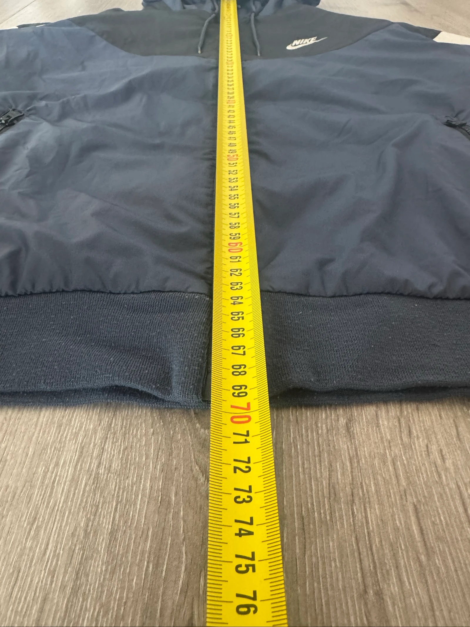 Nike Windrunner Hooded Jacket Windbreaker Navy Black White Y2K Streetwear M – photo 9
